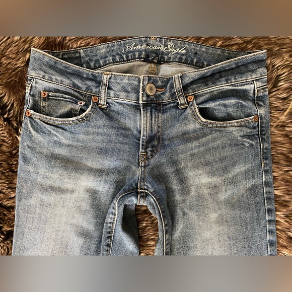 American Eagle Jeans Size 6 Long Bootcut - Picture 3 of 6